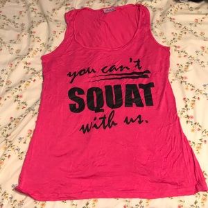 Workout tee